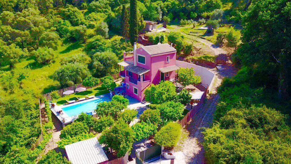 Вилла Casa Elisabetta Corfu Kynopiastai Экстерьер фото